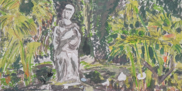 Peindre la Riviera, la ville de Menton…